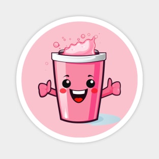 Soft drink cute T-Shirt cute giril Magnet